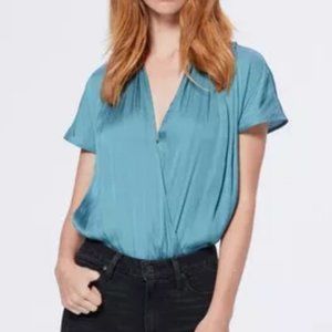 PAIGE: Dijon Bodysuit - Atlantic Color (aqua) size XS *NWT